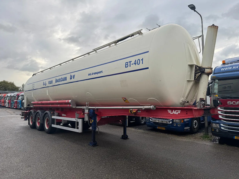 LAG O-3-39 - 61.000 LITER - TIPPER BULK - 3 AXLE - BPW - Poluprikolica cisterna: slika 1 LAG O-3-39 - 61.000 LITER - TIPPER BULK - 3 AXLE - BPW - Poluprikolica cisterna: slika 1