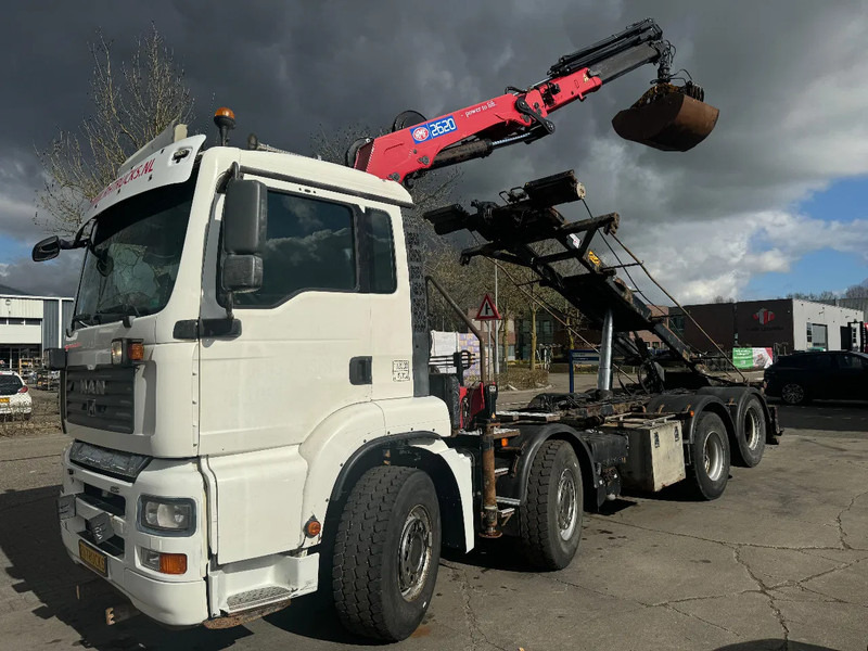 MAN TGA 35.440 8X2 - EURO 4 + HMF 2620K-RC 2018! + REMOTE + HYDRAUTO CABLE LIFT + LIFTING AXLE - Kamion sa kablovskim sistemom, Kamion sa dizalicom: slika 3 MAN TGA 35.440 8X2 - EURO 4 + HMF 2620K-RC 2018! + REMOTE + HYDRAUTO CABLE LIFT + LIFTING AXLE - Kamion sa kablovskim sistemom, Kamion sa dizalicom: slika 3
