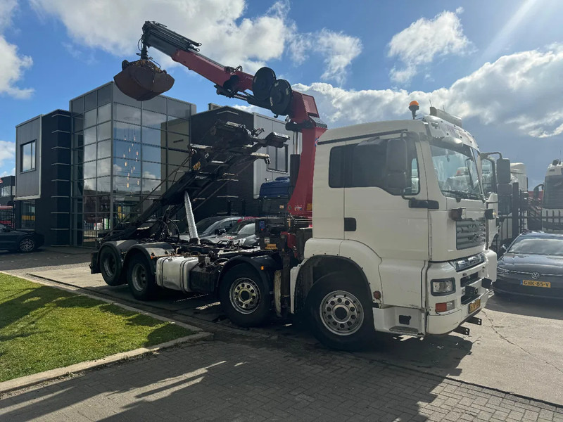 MAN TGA 35.440 8X2 - EURO 4 + HMF 2620K-RC 2018! + REMOTE + HYDRAUTO CABLE LIFT + LIFTING AXLE - Kamion sa kablovskim sistemom, Kamion sa dizalicom: slika 4 MAN TGA 35.440 8X2 - EURO 4 + HMF 2620K-RC 2018! + REMOTE + HYDRAUTO CABLE LIFT + LIFTING AXLE - Kamion sa kablovskim sistemom, Kamion sa dizalicom: slika 4