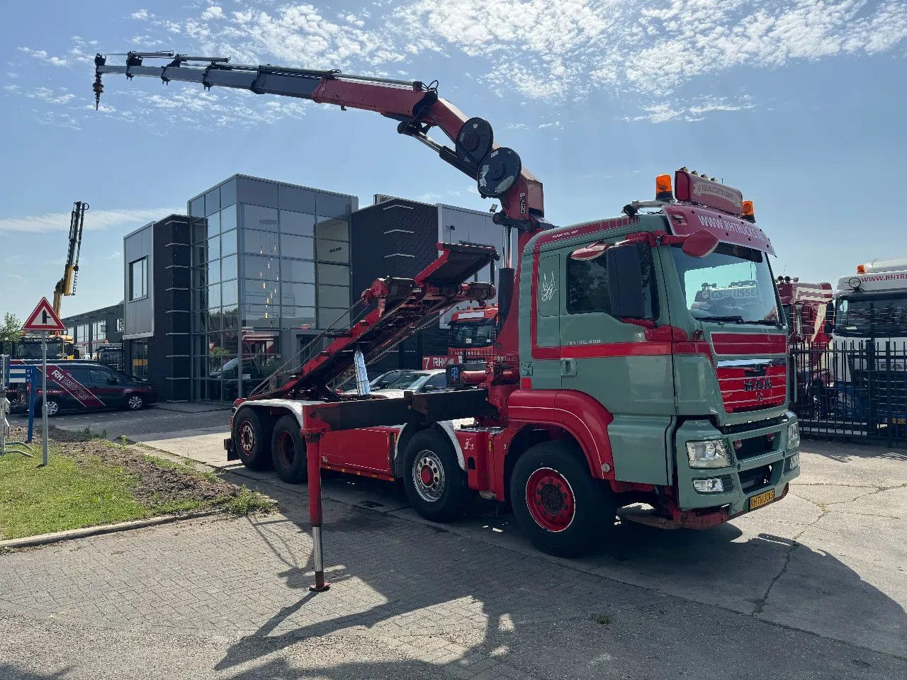 MAN TGS 35.480 8X4 HMF 2420 K5 + HMF ABLE + REMOTE C - Kamion sa hidrauličnom kukom, Kamion sa dizalicom: slika 1 MAN TGS 35.480 8X4 HMF 2420 K5 + HMF ABLE + REMOTE C - Kamion sa hidrauličnom kukom, Kamion sa dizalicom: slika 1