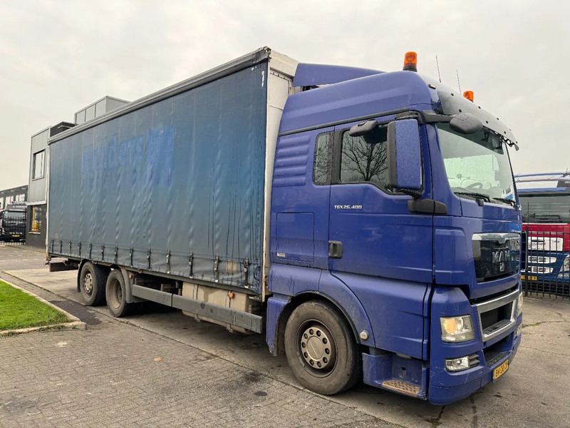 MAN TGX 26.400 6X2 - EURO 4 + LIFT + STEERING AXLE - Kamion sa ceradom: slika 3 MAN TGX 26.400 6X2 - EURO 4 + LIFT + STEERING AXLE - Kamion sa ceradom: slika 3