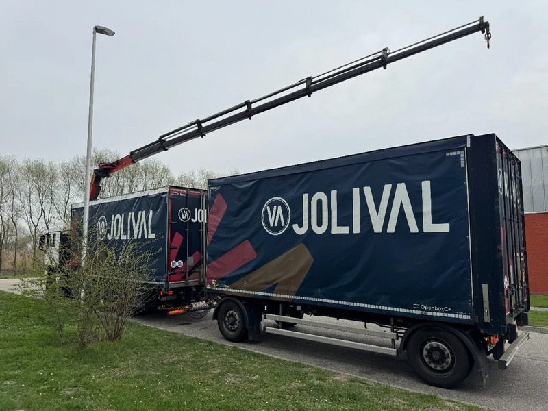 MAN TGX 26.480 6X2 - EURO 6 + PALFINGER PK20002 + REMOTE + LECITRAILER HANGER - Kamion sa ceradom, Kamion sa dizalicom: slika 3 MAN TGX 26.480 6X2 - EURO 6 + PALFINGER PK20002 + REMOTE + LECITRAILER HANGER - Kamion sa ceradom, Kamion sa dizalicom: slika 3