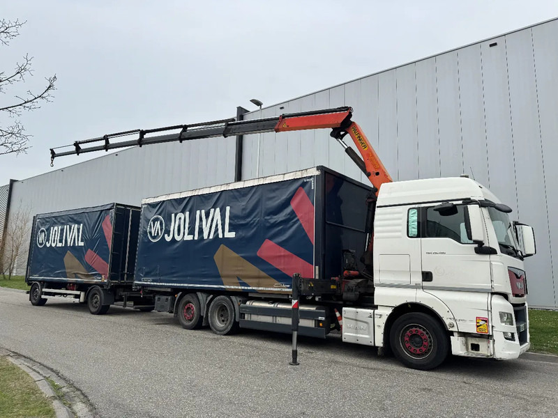 MAN TGX 26.480 6X2 - EURO 6 + PALFINGER PK20002 + REMOTE + LECITRAILER HANGER - Kamion sa ceradom, Kamion sa dizalicom: slika 5 MAN TGX 26.480 6X2 - EURO 6 + PALFINGER PK20002 + REMOTE + LECITRAILER HANGER - Kamion sa ceradom, Kamion sa dizalicom: slika 5