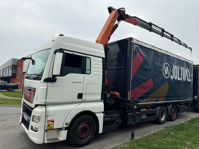 MAN TGX 26.480 6X2 - EURO 6 + PALFINGER PK20002 + REMOTE + LIFTING AXLE - Kamion sa dizalicom: slika 1 MAN TGX 26.480 6X2 - EURO 6 + PALFINGER PK20002 + REMOTE + LIFTING AXLE - Kamion sa dizalicom: slika 1