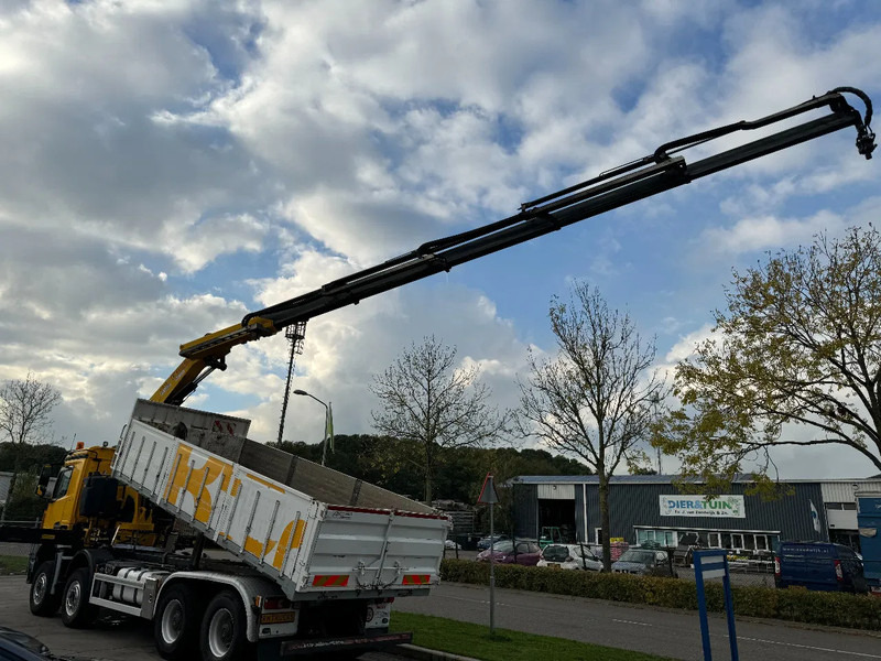 Mercedes-Benz Arocs 4448 8X4 + EURO 6 + FASSI F315 + REMOTE + KIPPER + STEERING AXLE - Istovarivač, Kamion sa dizalicom: slika 4 Mercedes-Benz Arocs 4448 8X4 + EURO 6 + FASSI F315 + REMOTE + KIPPER + STEERING AXLE - Istovarivač, Kamion sa dizalicom: slika 4