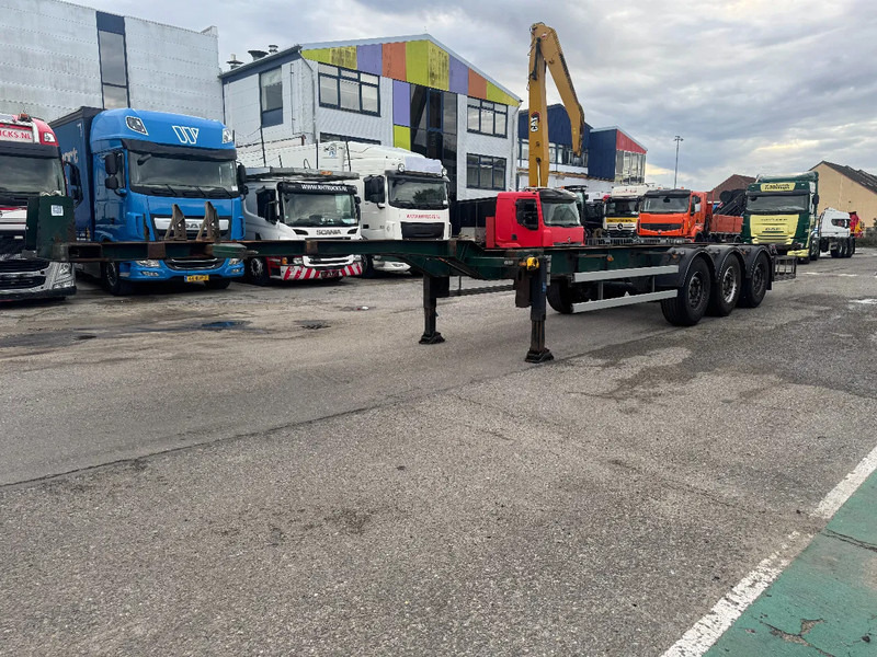 Pacton T3-007 TXC339 3X SAF AXLE - Poluprikolica za prevoz kontejnera/ Poluprikolica sa promenjivim sandukom: slika 1 Pacton T3-007 TXC339 3X SAF AXLE - Poluprikolica za prevoz kontejnera/ Poluprikolica sa promenjivim sandukom: slika 1