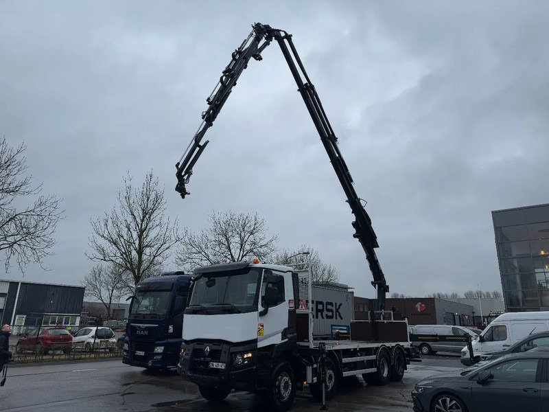 Renault C430 8X4 - EURO 6 + HIAB 288 E-5 + JIB 70X-4 + REMOTE + FULL STEEL SUSP. - Kamion sa tovarnim sandukom, Kamion sa dizalicom: slika 3 Renault C430 8X4 - EURO 6 + HIAB 288 E-5 + JIB 70X-4 + REMOTE + FULL STEEL SUSP. - Kamion sa tovarnim sandukom, Kamion sa dizalicom: slika 3