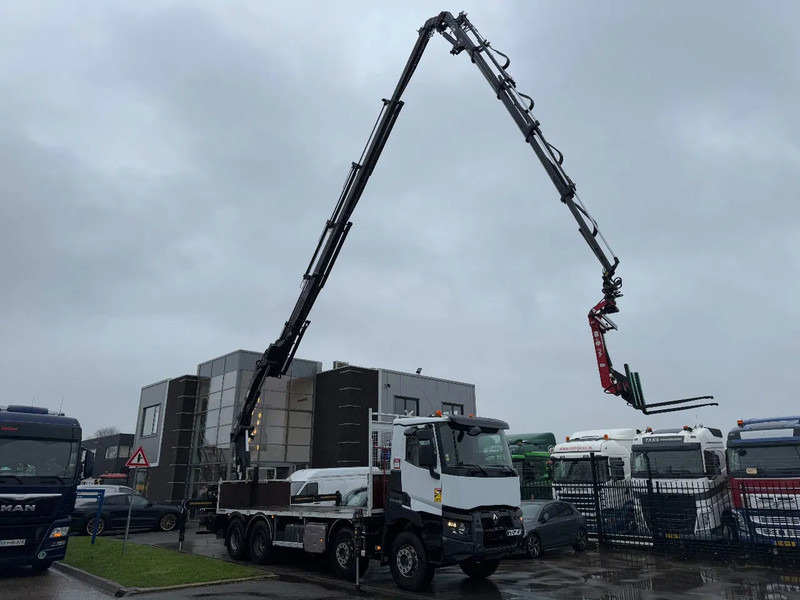 Renault C430 8X4 - EURO 6 + HIAB 288 E-5 + JIB 70X-4 + REMOTE + FULL STEEL SUSP. TÜV TILL 12-2025 - Kamion sa dizalicom: slika 2 Renault C430 8X4 - EURO 6 + HIAB 288 E-5 + JIB 70X-4 + REMOTE + FULL STEEL SUSP. TÜV TILL 12-2025 - Kamion sa dizalicom: slika 2