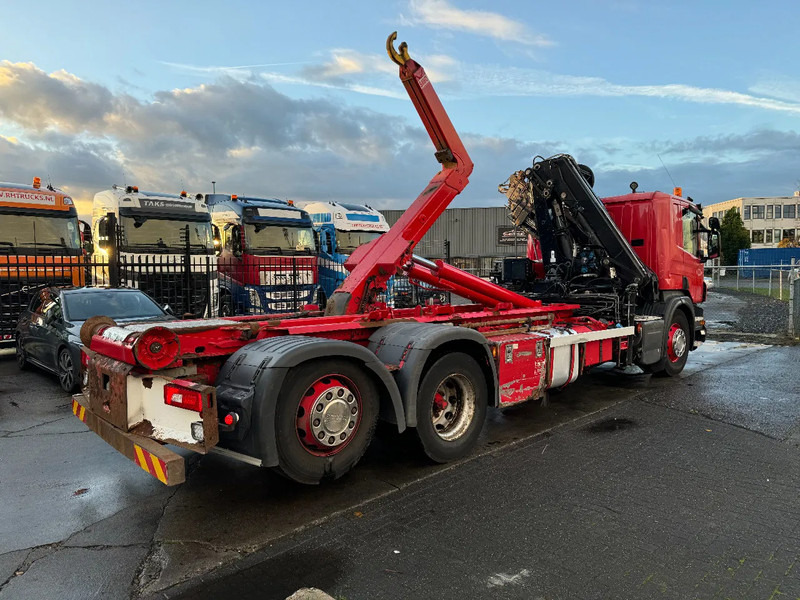 Kamion sa hidrauličnom kukom, Kamion sa dizalicom Scania P320 6X2 - EURO 6 + HIAB XS 144 HIPRO + REMOTE + HIAB HOOK + RETARDER: slika 11