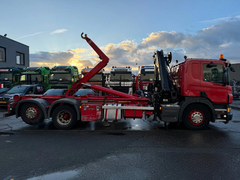 Kamion sa hidrauličnom kukom, Kamion sa dizalicom Scania P320 6X2 - EURO 6 + HIAB XS 144 HIPRO + REMOTE + HIAB HOOK + RETARDER: slika 13