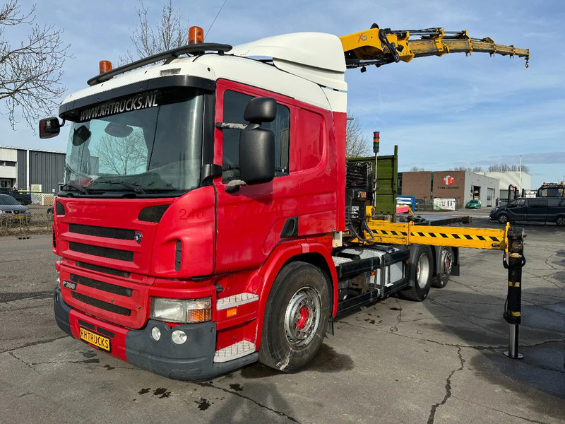 Scania P380 6X2 HIAB 288 + REMOTE CONTROL + PLATEAU - Kamion sa dizalicom: slika 1 Scania P380 6X2 HIAB 288 + REMOTE CONTROL + PLATEAU - Kamion sa dizalicom: slika 1