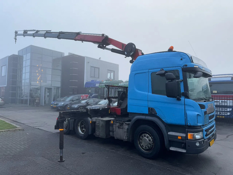 Scania P450 6X2 - EURO 6 + HMF 2620-K5 + REMOTE + LIFT AXLE - Kamion sa dizalicom: slika 2 Scania P450 6X2 - EURO 6 + HMF 2620-K5 + REMOTE + LIFT AXLE - Kamion sa dizalicom: slika 2
