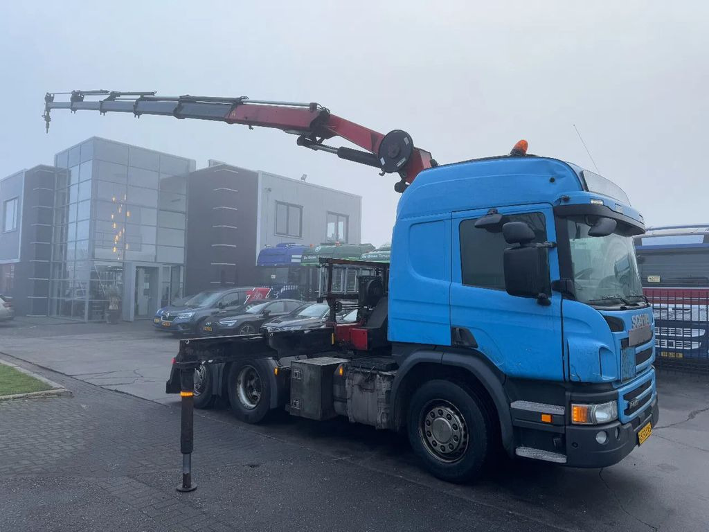 Scania P450 6X2 - EURO 6 + HMF 2620-K5 + REMOTE + LIFT - Kamion sa dizalicom, Tegljač: slika 2 Scania P450 6X2 - EURO 6 + HMF 2620-K5 + REMOTE + LIFT - Kamion sa dizalicom, Tegljač: slika 2