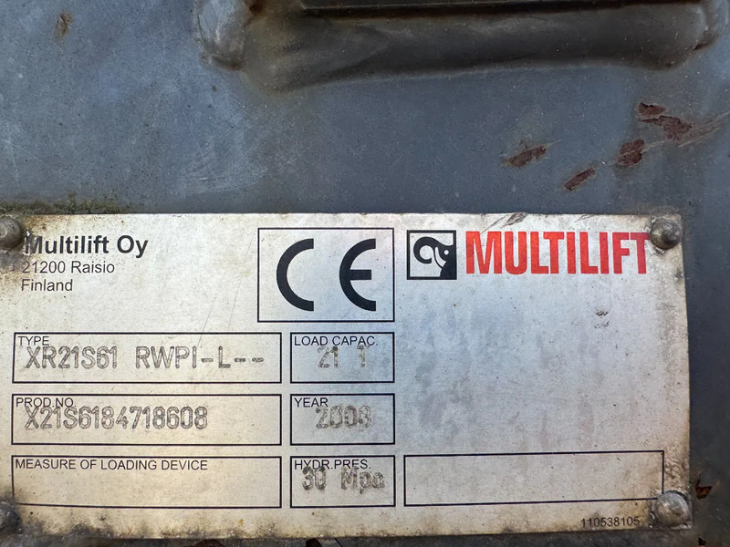 Kamion sa hidrauličnom kukom Scania R400 6X2 - EURO 5 + MULTILIFT HOOK + LIFTING AXLE: slika 8