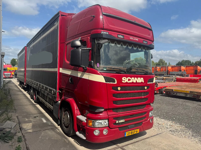 Scania R450 6X2 EURO6 + VAN ECK HANGER - Kamion sa ceradom: slika 3 Scania R450 6X2 EURO6 + VAN ECK HANGER - Kamion sa ceradom: slika 3