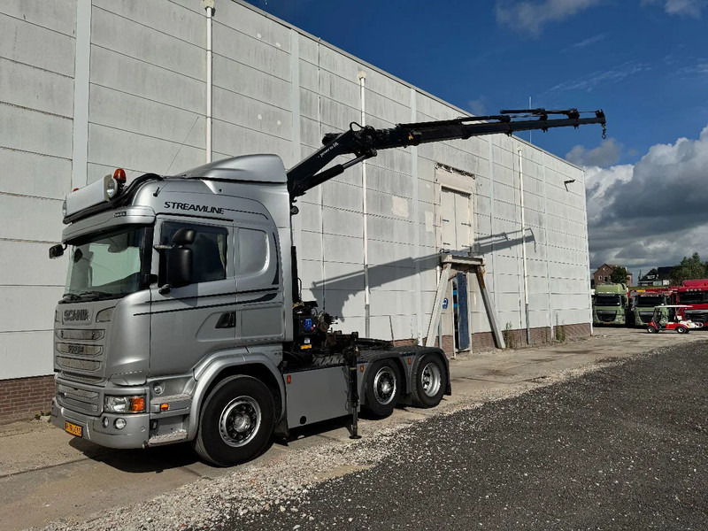 Scania R450 6X2 HMF 2120 K5 + REMOTE CONTROL - Kamion sa dizalicom: slika 1 Scania R450 6X2 HMF 2120 K5 + REMOTE CONTROL - Kamion sa dizalicom: slika 1