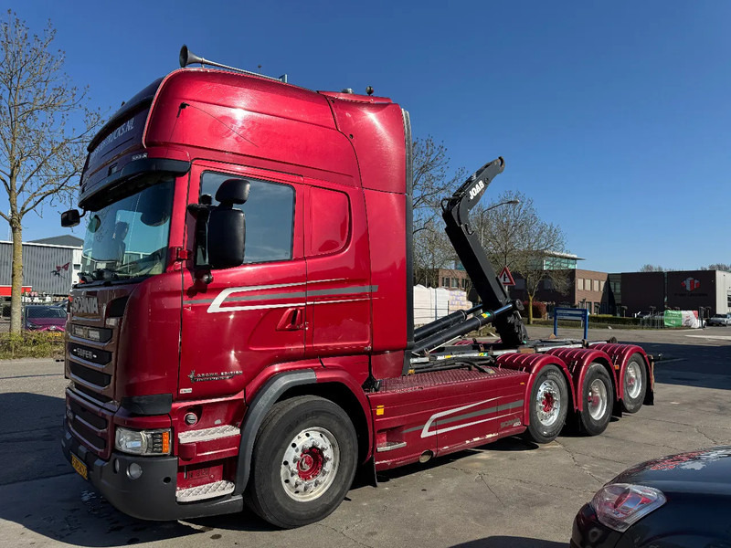 Scania R450 8X2 - EURO 6 + JOAB 24T HOOKLIFT + LIFT/STEERING AXLE - Kamion sa hidrauličnom kukom: slika 1 Scania R450 8X2 - EURO 6 + JOAB 24T HOOKLIFT + LIFT/STEERING AXLE - Kamion sa hidrauličnom kukom: slika 1