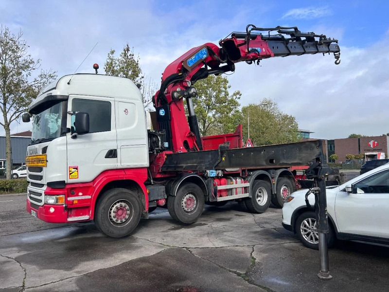 Scania R490 8X2 EURO 6 + EFFER 1750/4S + REMOTE - Kamion sa dizalicom: slika 3 Scania R490 8X2 EURO 6 + EFFER 1750/4S + REMOTE - Kamion sa dizalicom: slika 3