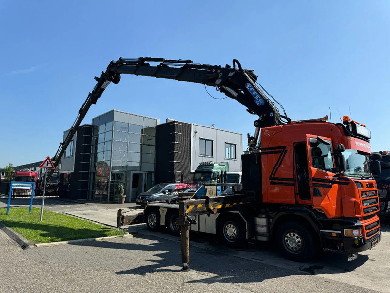 Scania R560 V8 8X2 + EFFER CRANE 1550 6S + FLYJIP 6XHYDR + REMOTE + WINCH - Kamion sa dizalicom: slika 4 Scania R560 V8 8X2 + EFFER CRANE 1550 6S + FLYJIP 6XHYDR + REMOTE + WINCH - Kamion sa dizalicom: slika 4