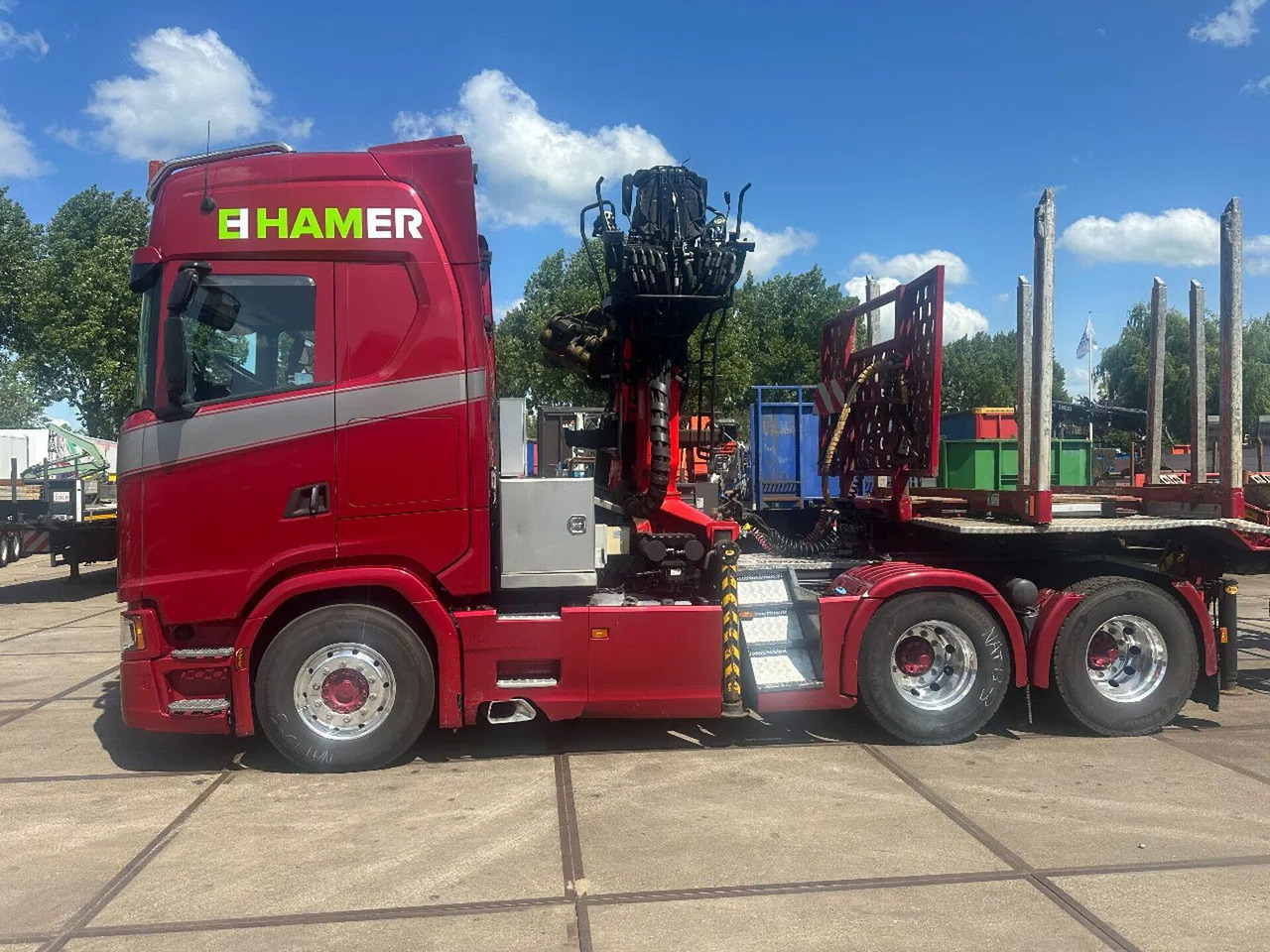 Scania S650 V8, EPSILON S290 Z 96. DOLL TRAILER 2 AXLE - Tegljač: slika 3 Scania S650 V8, EPSILON S290 Z 96. DOLL TRAILER 2 AXLE - Tegljač: slika 3
