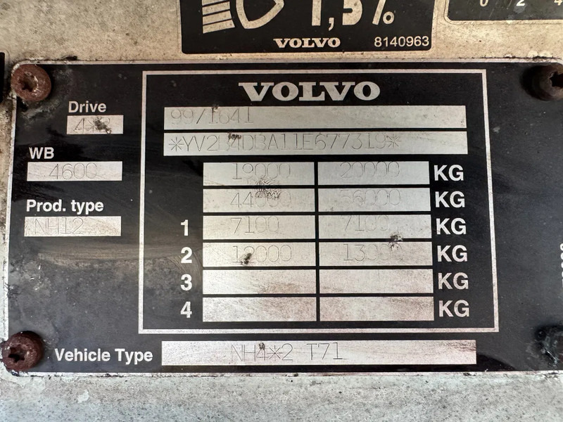 Tegljač Volvo NH 12.460 4X2 - EURO 2 + KIPPER HYDRAULIEK: slika 18