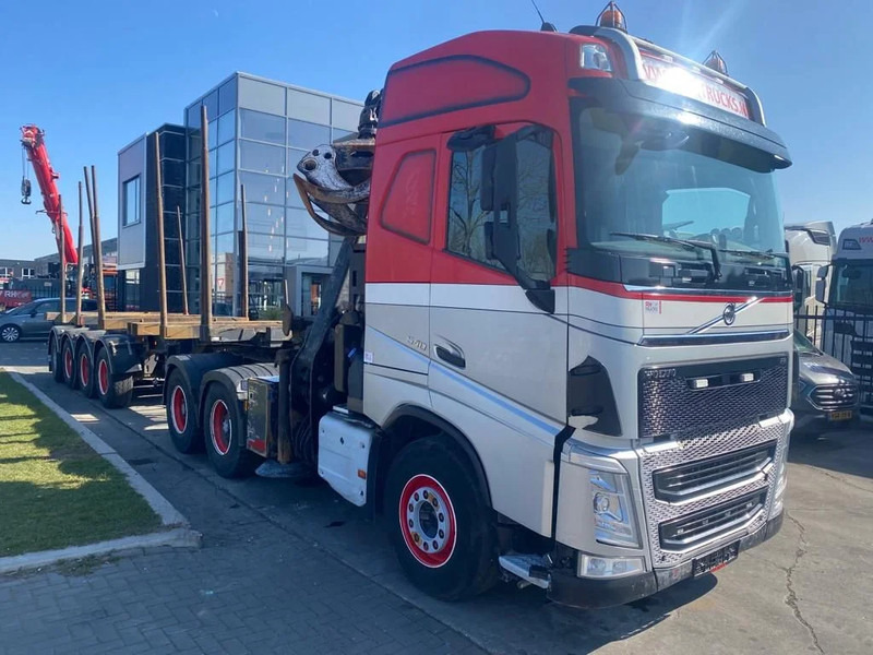 Šticar, Kamion sa dizalicom Volvo FH 540 6X4 EURO 6 + EPSILON S260Z96 + TRAILER 4 AXLE DOLL: slika 9