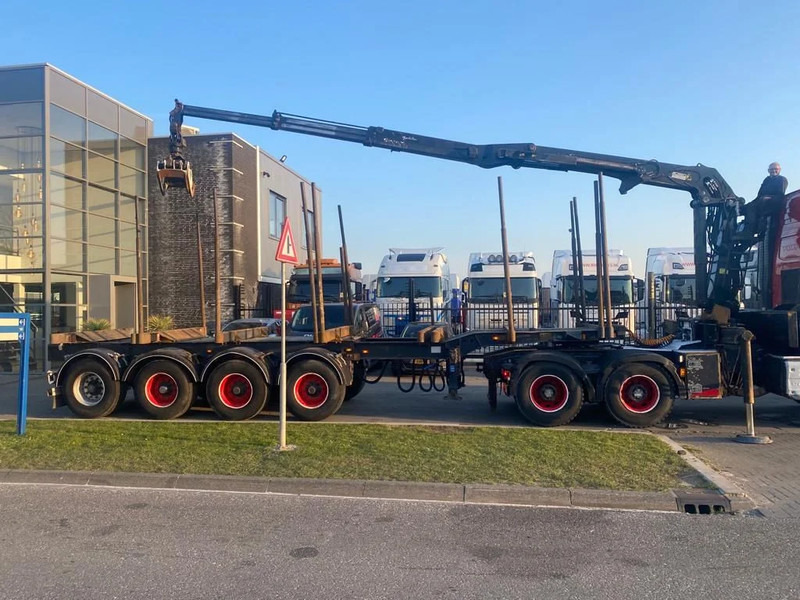 Šticar, Kamion sa dizalicom Volvo FH 540 6X4 EURO 6 + EPSILON S260Z96 + TRAILER 4 AXLE DOLL: slika 6