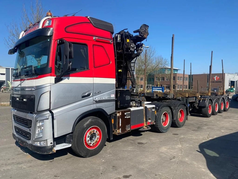 Šticar, Kamion sa dizalicom Volvo FH 540 6X4 EURO 6 + EPSILON S260Z96 + TRAILER 4 AXLE DOLL: slika 7