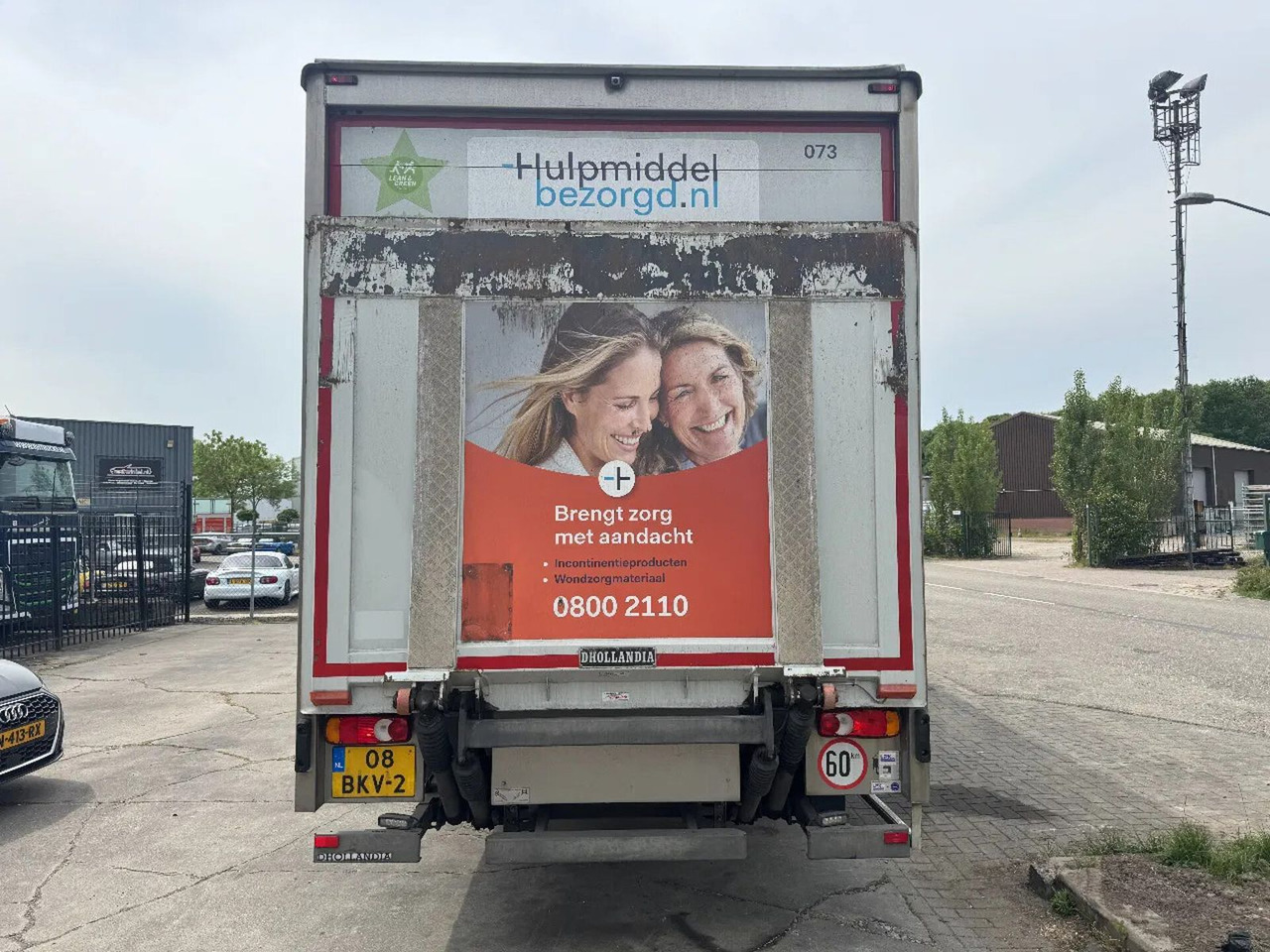 Kamion sa zatvorenim sandukom Volvo FL 250 4X2 EURO 6 DHOLLANDIA LIFT + CARGOLOCK TÜ: slika 6