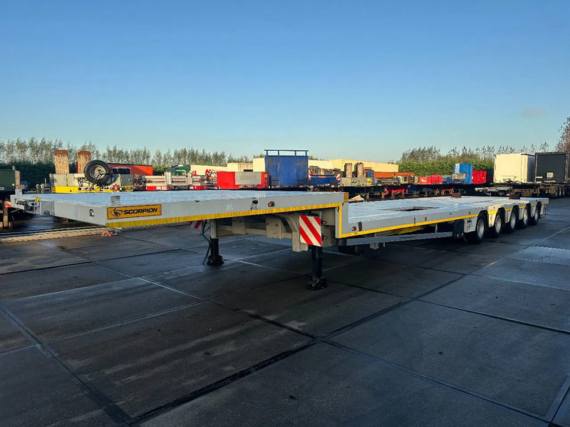 Scorpion NEW 5 AXLE 78 TON - Niska poluprikolica za prevoz: slika 1 Scorpion NEW 5 AXLE 78 TON - Niska poluprikolica za prevoz: slika 1