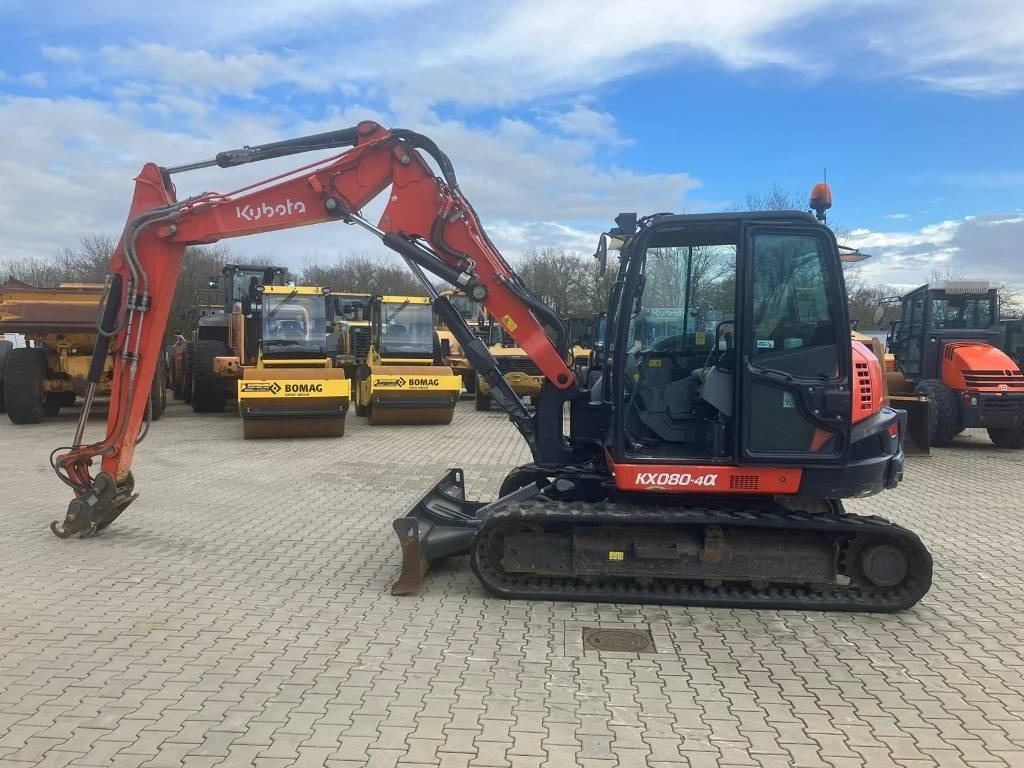 Kubota KX 080-4 Zentralschmierung - Mini bager: slika 1 Kubota KX 080-4 Zentralschmierung - Mini bager: slika 1