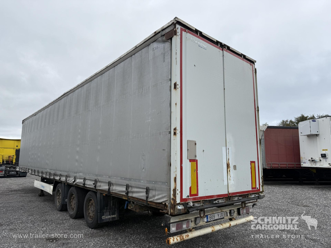 KRONE Curtainsider Mega - Poluprikolica sa ceradom: slika 1 KRONE Curtainsider Mega - Poluprikolica sa ceradom: slika 1