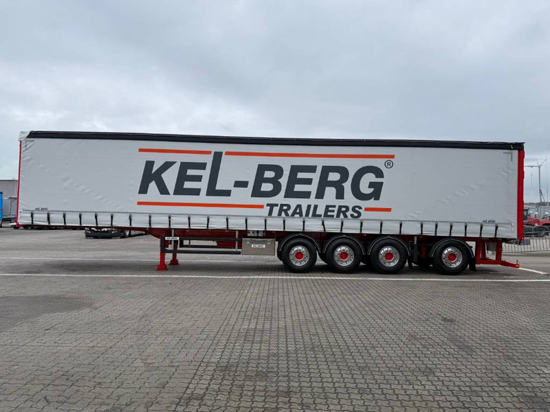 Poluprikolica sa ceradom novi KEL-BERG 4-axle Curtainsider/Planenauflieger/Gardintrailer: slika 6