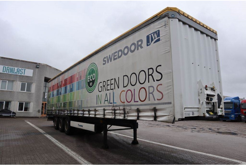 Krone 3 axle curtainside trailer - Poluprikolica sa ceradom: slika 2 Krone 3 axle curtainside trailer - Poluprikolica sa ceradom: slika 2