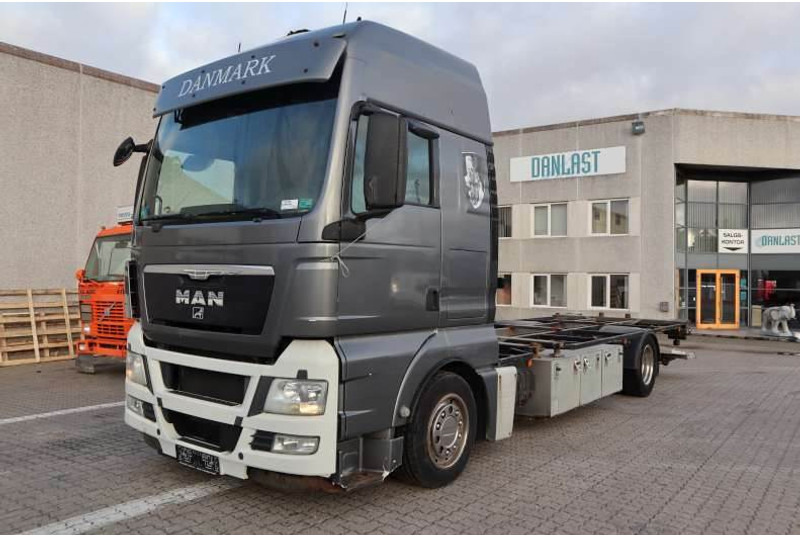 MAN TGX 18.480 Eftermonteret partikelfilter - Kamion za prevoz kontejnera/ Kamion sa promenjivim sandukom: slika 1 MAN TGX 18.480 Eftermonteret partikelfilter - Kamion za prevoz kontejnera/ Kamion sa promenjivim sandukom: slika 1