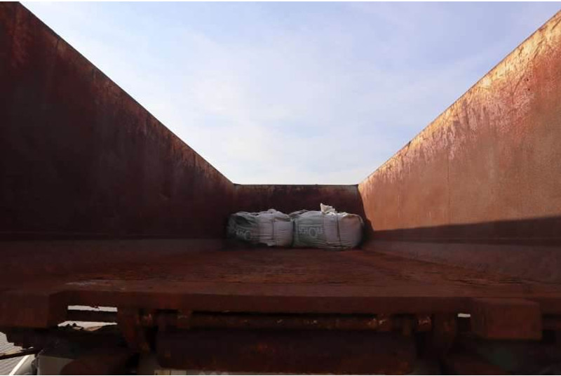 Poluprikolica za prevoz kontejnera/ Poluprikolica sa promenjivim sandukom Pacton Containerchassis w. Steelbox/Stahlcontainer: slika 8