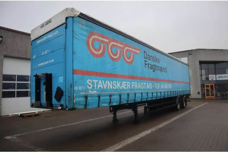 KEL-BERG 34 pl. Curtainsider/Planenauflieger/Gardintrailer - Poluprikolica: slika 1 KEL-BERG 34 pl. Curtainsider/Planenauflieger/Gardintrailer - Poluprikolica: slika 1