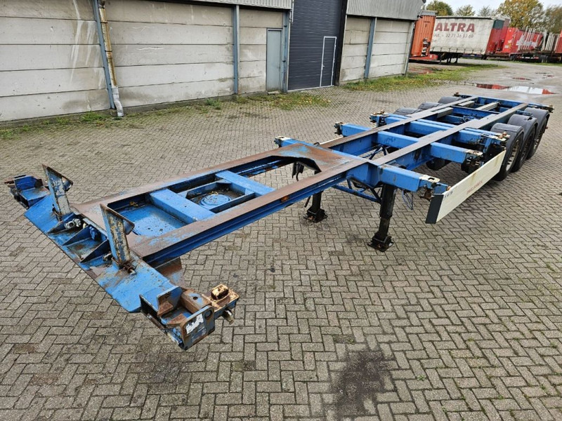 D-Tec UL 9401 - Multichassis - Poluprikolica za prevoz kontejnera/ Poluprikolica sa promenjivim sandukom: slika 1 D-Tec UL 9401 - Multichassis - Poluprikolica za prevoz kontejnera/ Poluprikolica sa promenjivim sandukom: slika 1