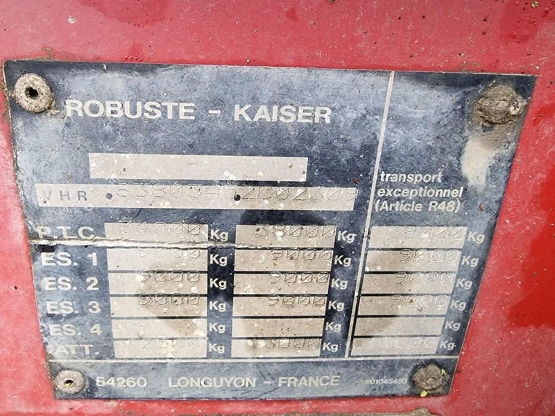 Poluprikolica šticarka Kaiser SAF - DRUM: slika 14