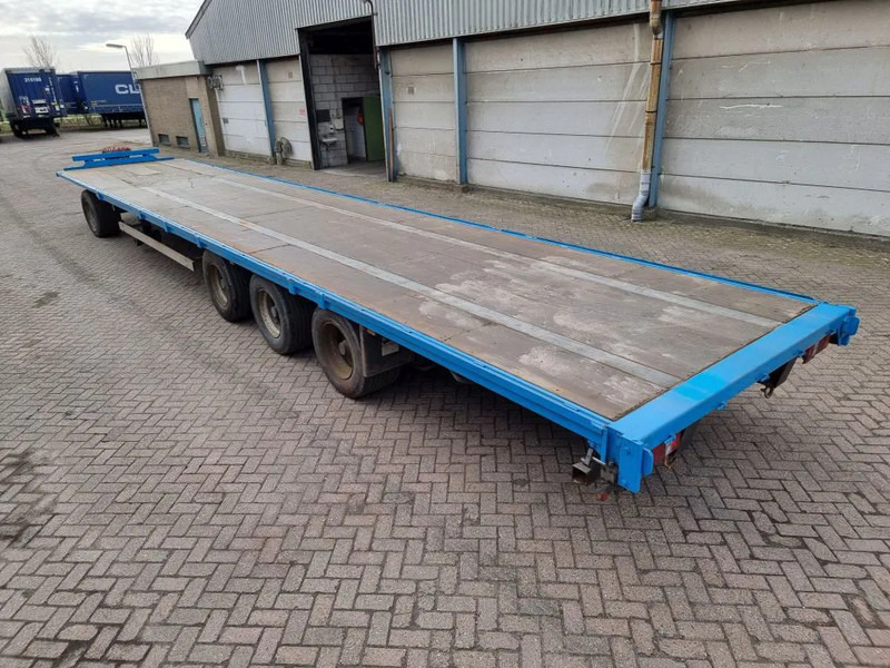 Plato prikolica Van Hool 13.60 M LONG - 1 M HIGH - SUPER SINGLE TIRES - DRUM BRAKES: slika 6