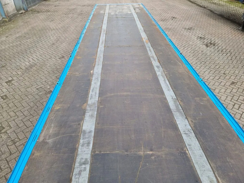 Plato prikolica Van Hool 13.60 M LONG - 1 M HIGH - SUPER SINGLE TIRES - DRUM BRAKES: slika 7