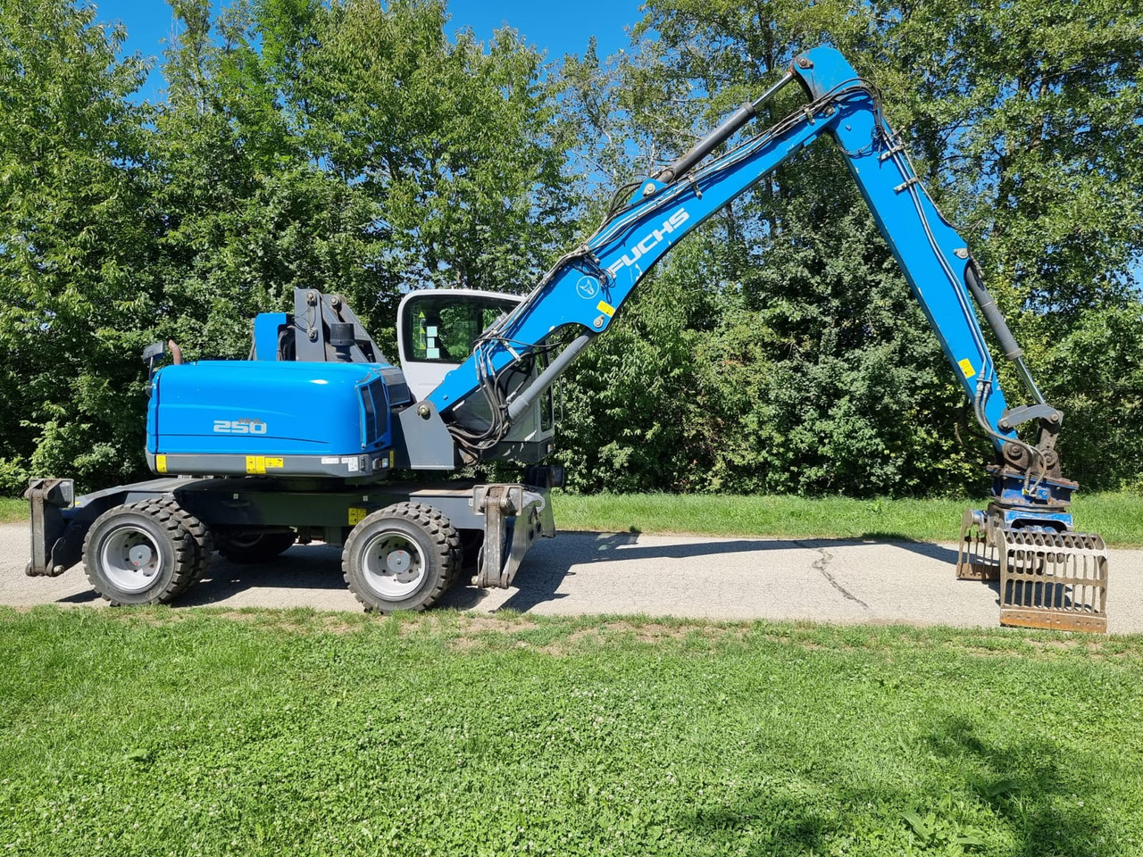 FUCHS MHL 250 - Bager točkaš: slika 1 FUCHS MHL 250 - Bager točkaš: slika 1