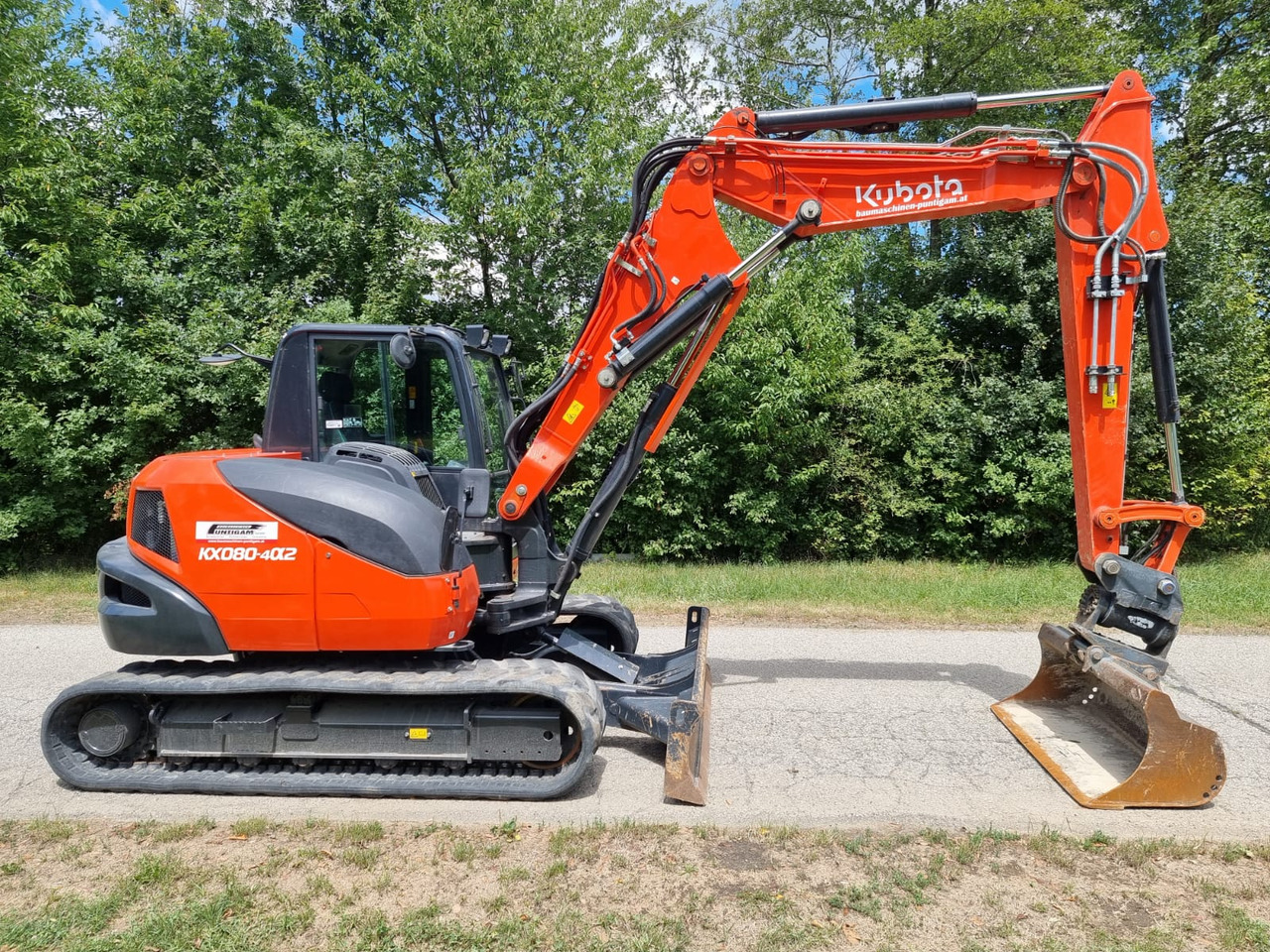 KUBOTA KX 080-4a2 - Mini bager: slika 2 KUBOTA KX 080-4a2 - Mini bager: slika 2