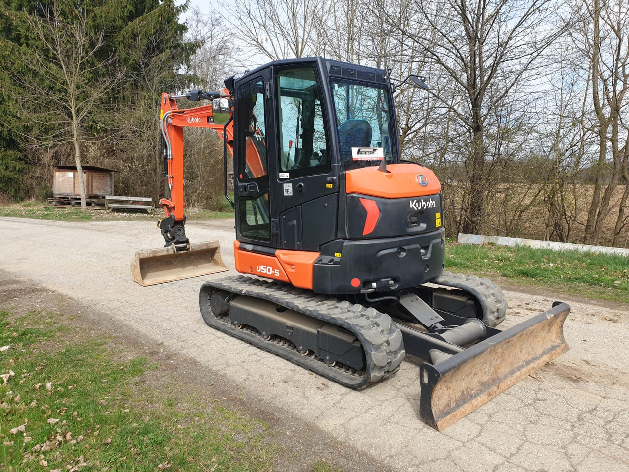 KUBOTA U 50-5 - Mini bager: slika 5 KUBOTA U 50-5 - Mini bager: slika 5