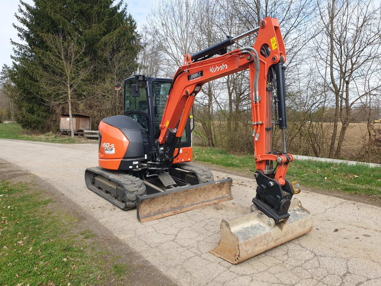 KUBOTA U 50-5 - Mini bager: slika 4 KUBOTA U 50-5 - Mini bager: slika 4