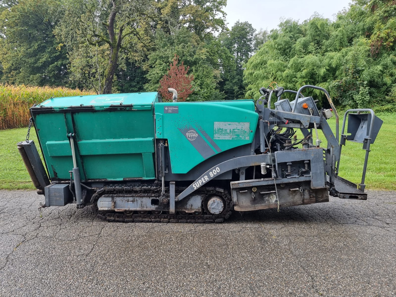 VÖGELE Super 800 - Asfaltni finišer: slika 1 VÖGELE Super 800 - Asfaltni finišer: slika 1
