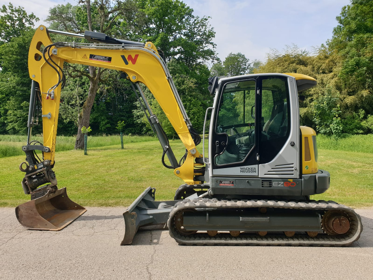 WACKER NEUSON EZ 80 - Mini bager: slika 1 WACKER NEUSON EZ 80 - Mini bager: slika 1