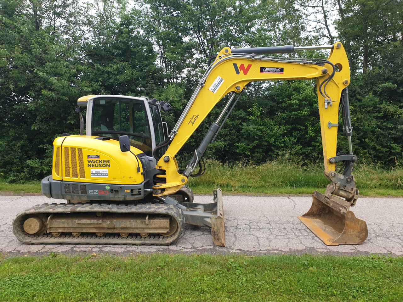 Wacker Neuson EZ 80 - Mini bager: slika 2 Wacker Neuson EZ 80 - Mini bager: slika 2