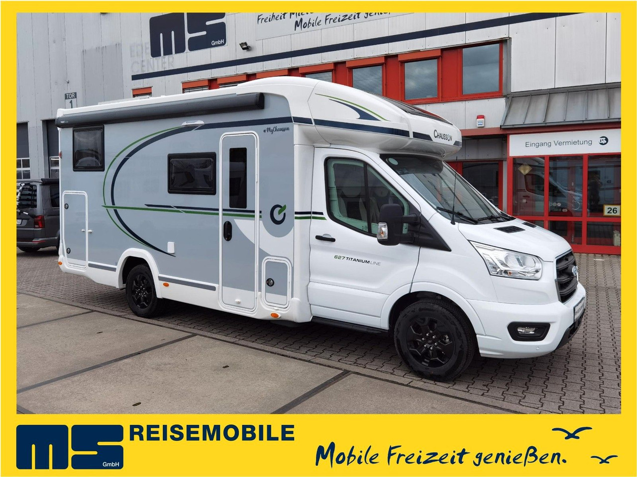 Chausson 627 TITANIUM /-2026-/ EINZELBETTEN / 4.1T. / AHK - Poluintegrisani kamper: slika 1 Chausson 627 TITANIUM /-2026-/ EINZELBETTEN / 4.1T. / AHK - Poluintegrisani kamper: slika 1