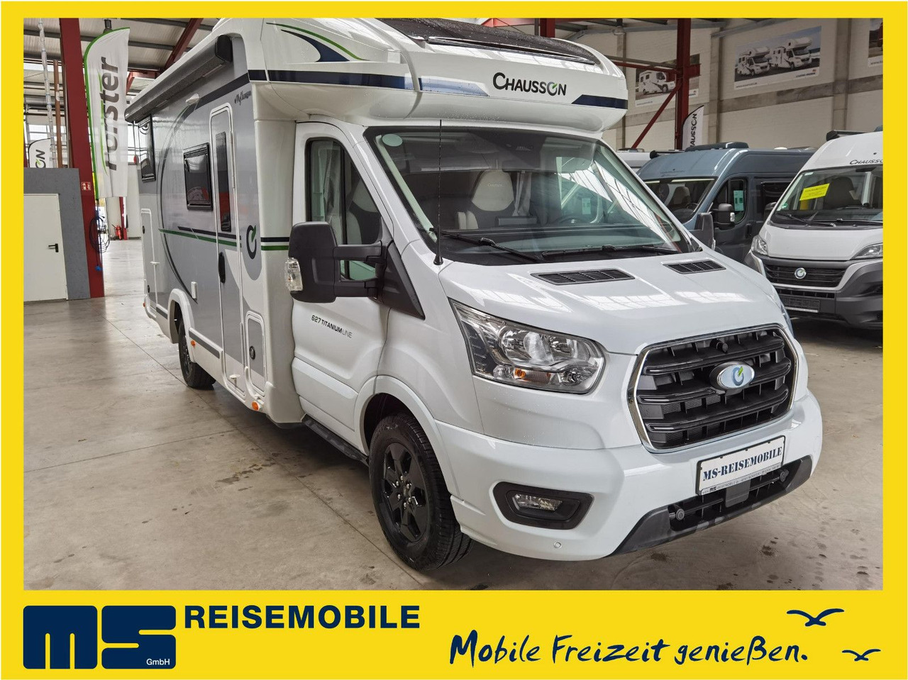 Chausson 627 TITANIUM / - 2026 - / EINZELBETTEN / 4.1T. - Poluintegrisani kamper: slika 1 Chausson 627 TITANIUM / - 2026 - / EINZELBETTEN / 4.1T. - Poluintegrisani kamper: slika 1